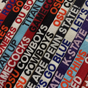 Gameday Red Raiders Beaded Purse Strap Adjustable <b>Star</b> Beaded Belt Accessories with Straps - Product Image 1