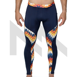 Leggings de sport fitness sans couture de qualité supérieure pour hommes vêtements de sport à haute élasticité - Product Image 1