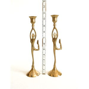 Portavelas modernista de latón de diseño antiguo, Juego de 2, producto de regalo ornamental más vendido utilizado en el artículo de decoración de la sala de estar - Product Image 2