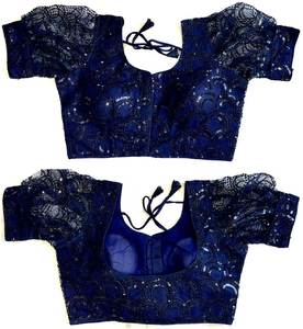 Chemisier fantaisie de créateur à manches ballons - Product Image 1