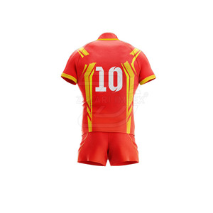 Uniforme de Rugby de Diseño Único Fabricado en Fábrica, Logotipo Personalizado y Diseño Impreso, Uniforme de Rugby de Secado Rápido en Material de Poliéster - Product Image 2