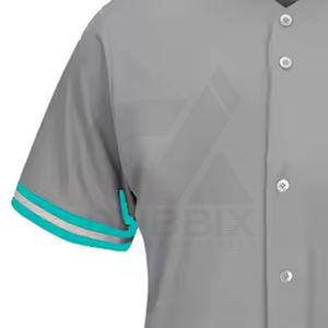Uniforme de béisbol ligero de poliéster de la mejor calidad para adultos transpirable con bajo MOQ buen precio - Product Image 6