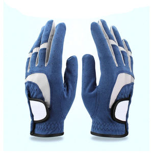 Guantes de golf transpirables de microfibra de cuero Cabretta con logotipo personalizado, guantes antideslizantes de cuero Cabretta de la mejor fabricación para hombres - Product Image 2