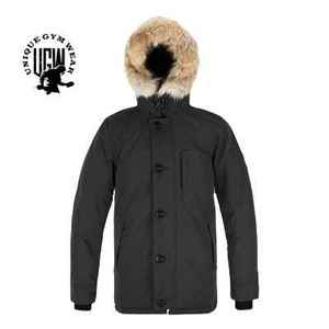 Blazer matelassé réversible imperméable et écologique pour femme 2026 avec col et capuche amovibles, manches longues, hiver - Product Image 3