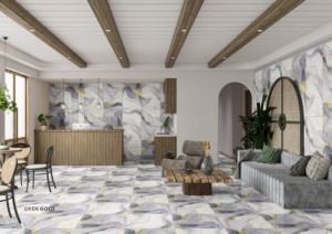 Carreaux de porcelaine de luxe ultimes 60x120 cm (600x1200 Mm) Dimensions 9mm d'épaisseur Carreaux GVT/PGVT Finition brillante - Product Image 6