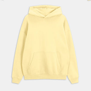 Sudadera con Capucha Extra Grande para Mujer, 100% Algodón Orgánico, con Logotipo Personalizado Bordado, Estilo Francés, con Bolsillo, Informal, Deportiva - Product Image 2