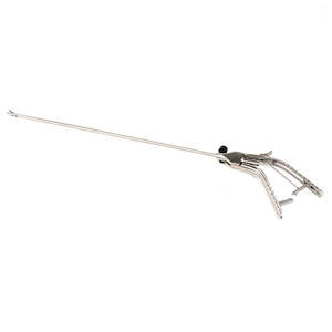 Portaagujas Laparoscópico Manual de Acero Inoxidable de Alta Calidad, Instrumentos Quirúrgicos Reutilizables, Certificación CE Clase I, Servicio OEM - Product Image 1