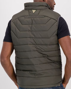 Classique hommes à capuche bulle bouffant gilet matelassé sans manches chaud hiver veste décontracté Streetwear extérieur mode vêtements - Product Image 5