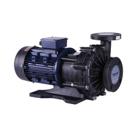 Pompe centrifuge à entraînement magnétique résistante à la corrosion SUOU QSP-40RM-PVR15, pompe chimique en plastique PP, 65W, électrique, basse pression pour