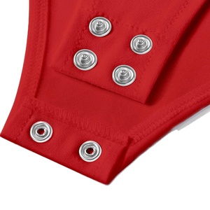 Mono sin mangas de cintura alta para mujer más vendido, chándal ajustado, decoración estampada para fiesta dulce, conjunto de MOQ bajo de talla XS - Product Image 6