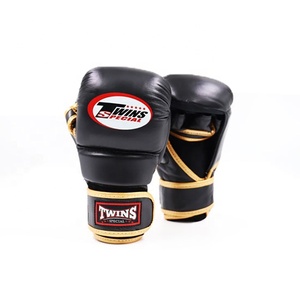 ถุงมือ MMA แบบ Wholesale14oz เล่นกีฬาทำจากหนังแท้ดีไซน์แบบปรับแต่งโลโก้ได้ - Product Image 2
