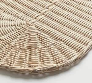 Handcrafted Natural Rattan Round Placemat from Vietnam Elevate Your Dining and Party Table with Timeless Elegance. - Product Image 5