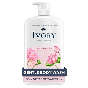 Gel de baño suave y delicado Ivory, aroma original, 35 fl oz, el más vendido - Product Image 6
