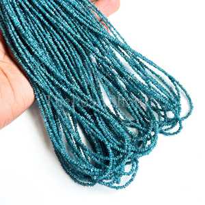 Perles brutes de diamant bleu naturel non taillées 2-3 mm en gros, perles de diamant brut sans conflit pour la fabrication de bijoux et l'exportation - Product Image 4