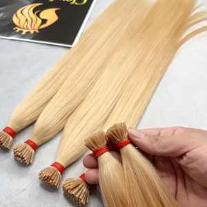Extensiones de Cabello Humano Natural con Punta I, 100% Queratina, Estilo Liso, Doble Trama, de Vietnam, Precio al por Mayor - Product Image 2