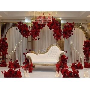 Arco Metálico Decorativo para Escenarios de Bodas, Decoración de Estilo Musulmán para Recepciones, Escenario Árabe para Bodas Grandes en el Reino Unido - Product Image 1