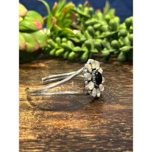 กำไลข้อมือแฟชั่นประดับหินหลายชนิดและเงินสเตอร์ลิงจากเซาท์เวสต์เมด - Product Image 3