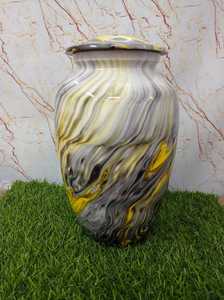 Fournisseur de qualité supérieure d'urnes de crémation en métal et aluminium pour cendres humaines adultes à prix réduit avec logo personnalisé - Product Image 4