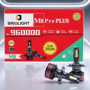 2026ใหม่ CANbus ไฟหน้า LED พลังสูง65W H7 H1 H4 H11 9005 9006 6500K สีขาว! - Product Image 1