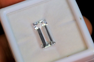 Forma de Octágono facetado de Aguamarina natural Tamaño personalizado Aguamarina suelta pulida Lote de piedras preciosas de Santa María Proveedor DE LA India - Product Image 5