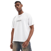 T-shirts décontractés pour hommes tendance de l'été, surdimensionnés, 100% coton, col rond, manches courtes, respirants, personnalisables, OEM/ODM