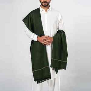 Men Winter Wool <b>Shawl</b> Soft Warm Breathable 300g Traditional Solid Color Premium <b>Wrap</b> for Formal Casual Wear Middle Eastern - Product Image 5