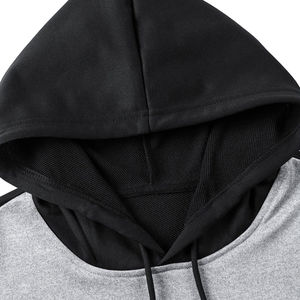 2025 meilleures ventes hommes grande taille hiver polaire sweats à capuche personnalisés respirant basics coton mélangé couleur unie Offre Spéciale sweats - Product Image 6