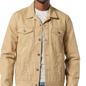 Professional Clothing Manufacturing <b>Denim</b> Jackets for Custom Color Men Best Selling Jackets With 100% Cotton <b>Material</b> - Product Image 1