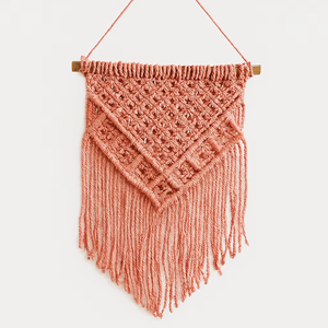 Decoración de Pared de Macramé de Algodón Duradero, Diseño Minimalista, Estilo Escandinavo y Sureño, Elegante y Lavable para el Hogar y Apartamentos - Product Image 4