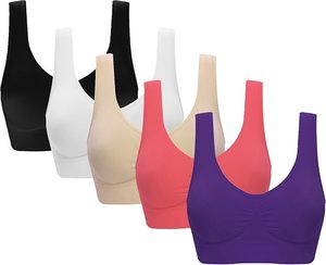 Soutien-gorge de sport pour femme de qualité supérieure, ultra confortable et respirant, avec logo frontal, pour la course et l'entraînement - Utilisation flexible pour adultes - Product Image 2