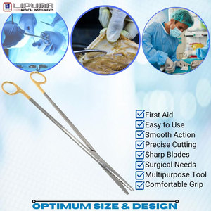 Tijeras Metzenbaum Manuales de Acero Inoxidable de Primera Calidad, Uso Quirúrgico, Médico y Veterinario, Certificación MOL, Precios al por Mayor - Product Image 5