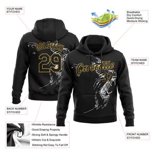Vêtements de sport personnalisés, sweats à capuche à sublimation fabricant pakistanais OEM Service Basics sweats à capuche à sublimation en coton mélangé - Product Image 5
