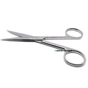 Ciseaux chirurgicaux professionnels pour pansements médicaux, en acier inoxydable, approuvés CCC, tranchants, droits, instrument chirurgical manuel Mediva - Product Image 2