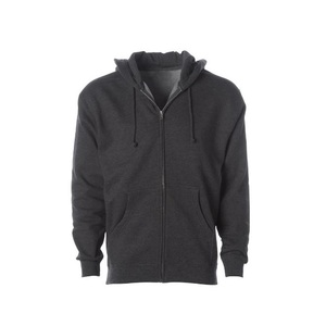 Best Quality Thick 400GSM Cotton <b>Hoodies</b> Custom Logo Blank Men's Oversized Wash Full Zip up Hoodie Export From BD - Product Image 5