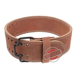 เข็มขัดยกน้ำหนักหนัง PU โลโก้แบบกำหนดเอง - Product Image 1