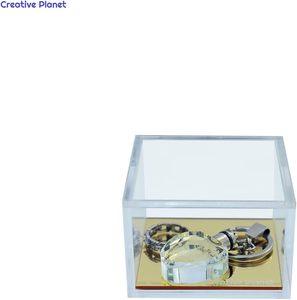 กล่องเก็บของอะคริลิคขนาดเล็กสำหรับใส่เครื่องประดับอุปกรณ์สำนักงานและสิ่งจำเป็นขนาดเล็กเหมาะสำหรับใช้ในบ้านและการเดินทาง - Product Image 2
