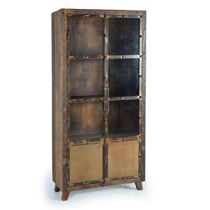 Étagères ouvertes de rangement massives et modernes en bois de manguier en bois massif Armoire durable écologique Almirah Living Room Villa - Product Image 1