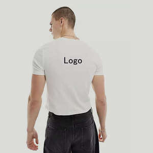 Camiseta Deportiva de Microfibra para Hombre, Corte Regular, Estilo Informal, Secado Rápido, Transpirable, con Diseño Estampado para Gimnasio y Uso Diario - Product Image 3