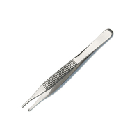 Pinset Bedah Manual Baja Tahan Karat Berkualitas Tinggi Ujung Bergerigi Dapat Digunakan Kembali Garansi 2 Tahun Untuk Penggunaan Bedah SURGICAL