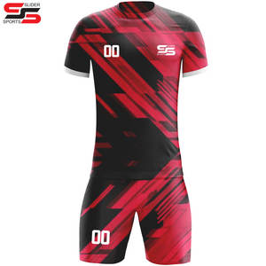 Directo de fábrica, conjunto completo de uniformes de fútbol, impresión por sublimación, uniformes de fútbol, camiseta de fútbol, maillot de fútbol - Product Image 1