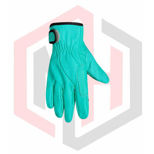 Guantes de trabajo de cuero transpirables resistentes al desgarro para mecánicos y soldadores sin silicona y sin polvo - Product Image 5