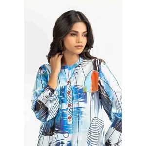 ชุดเซ็ต IUSTTS-778 ผ้าชีฟองพิมพ์ลายลำลองสำหรับฤดูใบไม้ผลิ/ฤดูร้อน - Product Image 3