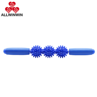 ALLWINWIN-Palo de masaje MSK23, 3 bolas, anticelulitis