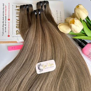 Extensiones de Cabello Humano Vietnamita Virgen de Alta Calidad, Color Marrón, Cutícula Alineada, Paquetes de Cabello Humano Natural - Product Image 1