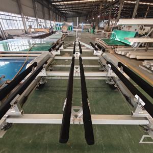 <span class=keywords><strong>Remorque</strong></span> de <span class=keywords><strong>bateau</strong></span> en aluminium de haute qualité à double essieu, châssis marin, remorquage facile, conception stable et équilibrée pour yacht, <span class=keywords><strong>bateau</strong></span> pneumatique - Product Image 2