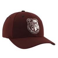 Topi Infinitive Apparel Alabama A&M University Bulldog 6-Panel Bordir 3D Berkualitas Tinggi, Aksesoris Kepala Kampus Custom 100% Poliester