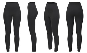 Tendance chaude taille haute femmes Fitness Yoga Leggings personnalisé taille moyenne collants de gymnastique motif solide sans couture Leggings d'entraînement chauds - Product Image 6