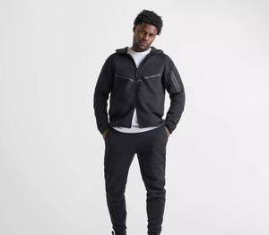 Pantalones Deportivos Casuales para Hombre, Corte Ajustado, Color Liso, Ligeros, de Felpa, Venta al por Mayor en Línea - Product Image 2