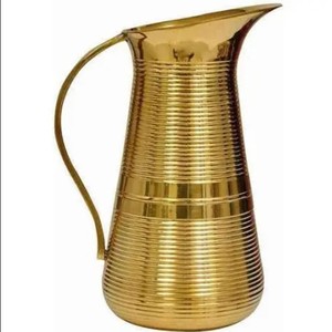 เหยือกน้ำทองแดงสำหรับบ้านและร้านอาหารเหยือกโลหะทนทาน - Product Image 5