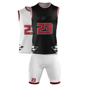 "Ensemble d'uniformes sublimés de football 7v7 personnalisés avec capuche et bas-Haut et bas de compression respirants" - Product Image 2